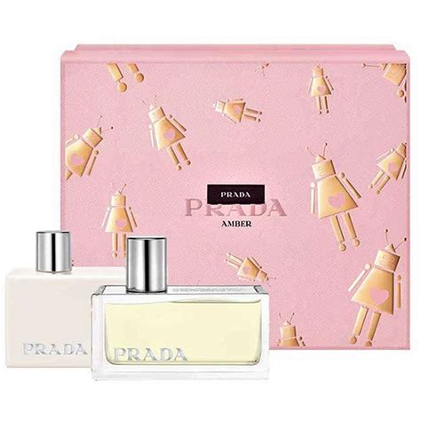 prada amber perfume gift set|prada perfume women gift set.